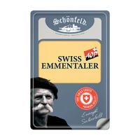 Сыр Swiss Emmentaler 48%, Schonfeld, 125 г, Россия, бзмж