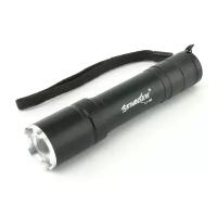 Фонарь SkyWolfEye TLY-006 (1xCree XM-L T6, 1x18650, Zoom, 3 режима, черный, алюминий, мини)