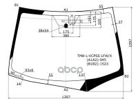 Стекло Лобовое + Дд Honda Insight Hbk 09-14 XYG арт. TM8-L-VCPSS LFW/X