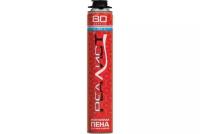 Пена монтажная REALIST PRO Red 80 л, зимняя 4602009041075