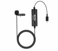 Микрофон Boya BY-DM2, цифровой, петличный, Android USB type C, 30 Гц-20 кГц, 78 дБ, 4 м