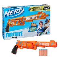 Детское оружие с мягкими пулями Hasbro Бластер NERF «Фортнайт 6-SH»