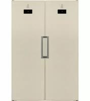 Холодильник Jacky's JLL FV1860 Side-by-side бежевый