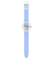 SWATCH CLEARLY BLUE STRIPED SUOK156