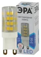 Лампа светодиодная LED капсула 3.5W G9 280Лм 4000К 220V (Эра), арт. Б0027862