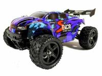 Радиоуправляемая трагги Remo Hobby S EVO-R (синий) 4WD 2.4G 1/16 RTR