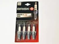 Свечи BRISK SUPER ВАЗ 2114, 2115, 2109, 2110, 1118, 2123, 21214, 8кл, инж, LR15YC1, 2111 3707010