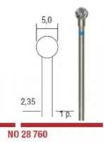 Фреза твердосплавная Proxxon (сфера, диаметр 5мм) (28760)