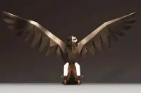 Полигональная фигура птица Орел