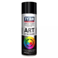 Аэрозольная краска Tytan Professional Art of the color, матовая, 400 мл, RAL 9004M, черная