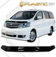 Дефлектор капота для Toyota Alphard 2003-2008 Classic черный