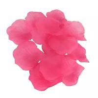 Лепестки роз ярко-розовые искусственные 