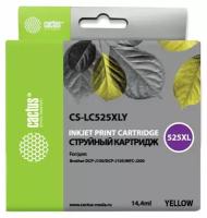 Картридж LC-525 XL Yellow для струйного принтера Бразер, Brother MFC-J 200, DCP-J 100, DCP-J 105