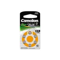 Camelion ZA13 BL-6 Mercury Free (A13-BP6(0%Hg), батарейка для слуховых аппаратов, 1.4 V,280mAh) (6 шт. в уп-ке)