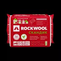 Rockwool Лайт Баттс Скандик плита 800x600 50 мм 12 шт