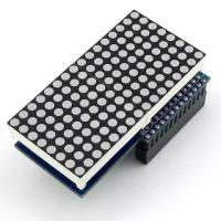 Raspberry pi LED Display Dot Matrix Module dia Red LED Display Matrix 8x8 - Диодная матрица 8x8 для Raspberry pi A+/B/B+