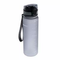 Фильтр-бутылка очистка от хлора, примесей, сменная насадка, серый