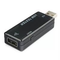 USB тестер Energenie EG-EMU-03, до 30V/5A, QC 2.0 и 3.0, черный (1шт.)