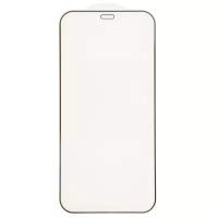 Защитное стекло для Apple iPhone 12 Mini (закалённое) (полное покрытие) (черное)