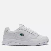 Мужские кроссовки Lacoste Game Advance Luxe Leather белый, Размер 44 EU