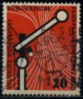 Гашеная марка Германии. ФРГ. 1955г. Международная конференция