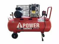 Компрессор поршневой масляный ременной A-iPower AC-400/100В