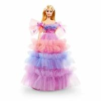 Кукла Barbie Birthday Wishes Doll Blonde (Барби с Днем Рождения блондинка в платье)