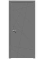 Дверь эмалит, Лоярд Севилья 26 ДГ - Софт графит, двери эмалит 2000x900