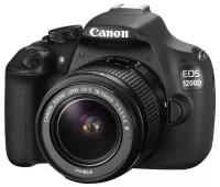 Фотоаппарат Canon EOS 1200D Kit, черный
