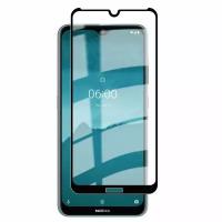 Защитное стекло 3D для Nokia 6.2 / Nokia 7.2 (черный)