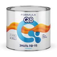 Эмаль ПФ-115 алкидная Formula Q8, глянцевая, 1,9 кг, бирюзовая