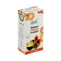 Мултани и Папайя маска для лица Лалас (Multani Papaya Powder Lalas) 100г