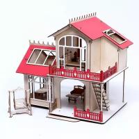 Кукольный дом с мебелью «Загородный коттедж»
