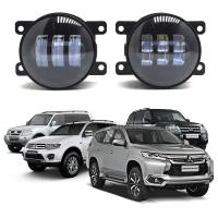 LED ПТФ Crilinе EMC Mitsubishi Pajero