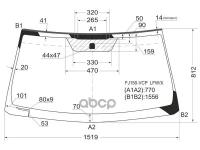 Стекло Лобовое Toyota Land Cruiser Prado/Lexus Gx460 09- XYG арт. FJ150-VCP LFW/X