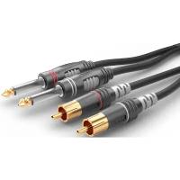 Кабель аудио 2xJack - 2xRCA Sommer Cable HBA-62C2-0060 0.6m