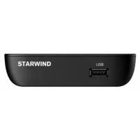 Ресивер DVB-T2 Starwind CT-160 черный