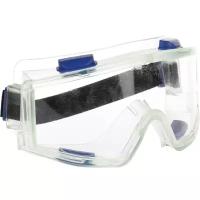 Панорамные прозрачные защитные очки ЗУБР панорама, монолинза, закрытого типа с непрямой вентиляцией, 110230