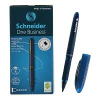Ручка-роллер Schneider One Business, узел 0.6 мм, чернила синие (1шт.)