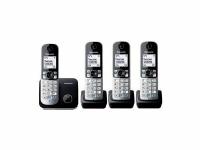 Радиотелефон с четырьмя трубками Panasonic KX-TG6814 (4 радиотрубки в комплекте)