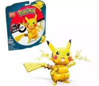 Конструктор Покемон Пикачу Mattel Mega Construx Pokemon Pikachu, 211 элементов