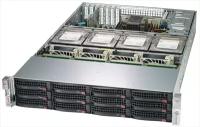 Supermicro Серверная платформа Supermicro SuperStorage 2U Server 620P-ACR16L noCPU(2)3rd Gen Xeon Scalable/TDP 120-270W/ no DIMM(16)/ 3816controller HDD(16)LFF + opt. 2SFF/ 1xM.2/ 2x10Gbe/ 5xLP/ 2x1600W