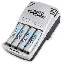 Зарядное устройство ANSMANN Photocam III + 4AA 2850 mAh