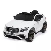 Электромобиль детский КНР Mercedes AMG GLC63S COUPE, полный привод 4WD, EVA, цвет белый