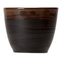Стопка для саке «Крафт Браун»;фарфор;50мл;D=5,H=4см;коричнев. COM- 01081305