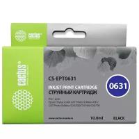 Картридж струйный Cactus CS-EPT0631 T0631 черный (14мл) для Epson Stylus C67/C87/CX3700/CX4100/CX4700