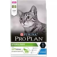 Pro Plan Sterilised для кастрированных котов и стерилизованных кошек Кролик, 3 кг