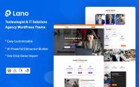 Шаблон Wordpress Lano - Technologist & IT Solutions Agency Тема WordPress