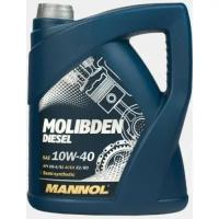 MANNOL Molibden Diesel SAE 10w/40 (5л.) П/синт.моторное масло