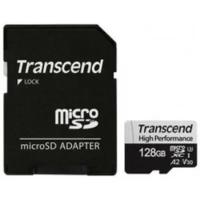 Карта памяти Transcend micro SDXC 128Gb 340S UHS-I U3 V30 A2 + ADP (160/90 Mb/s)